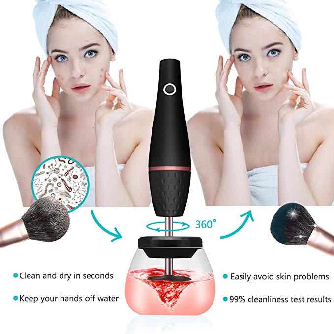 Nettoyant Electrique  Pour Pinceaux de Maquillage